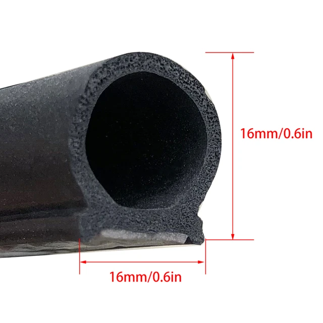 Bande d'étanchéité en caoutchouc joint de porte de voiture L.10m