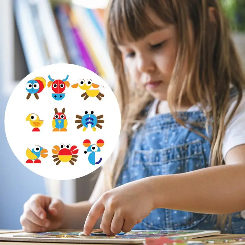 Рисунок 4 - Деревянные пазлы для малышей