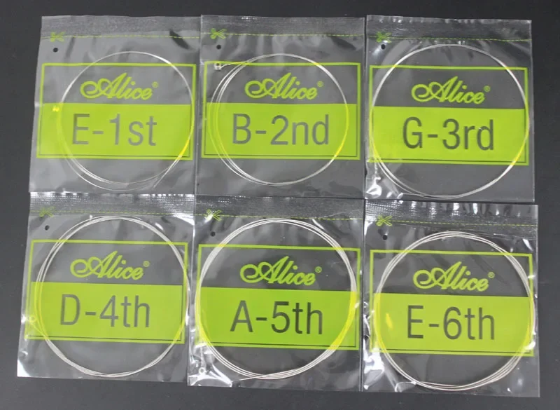 Description Picture 5 of item10 Pack Alice A506 Electric Guitar Strings Coated Steel Core Nickel Alloy Wound A506XL A506SL A506L Optional