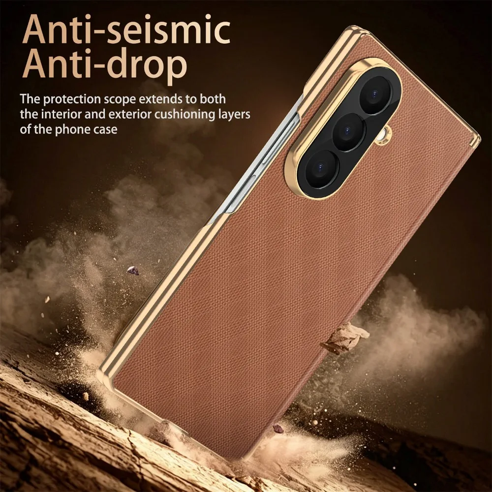 Ultra Luxury Leather Armor Case