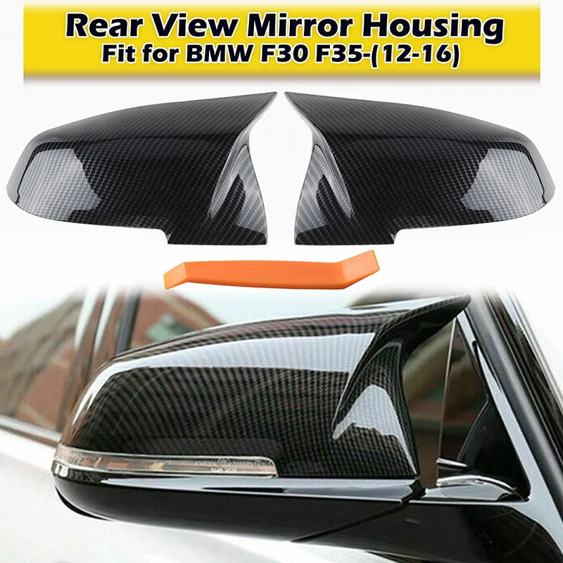 

Rearview Mirror Cover Wing Side Mirror Cap Fit For BMW F20 F21 F87 F23 F30 F35 F36 2012-2016 X1 E84 Car Exterior Accessories