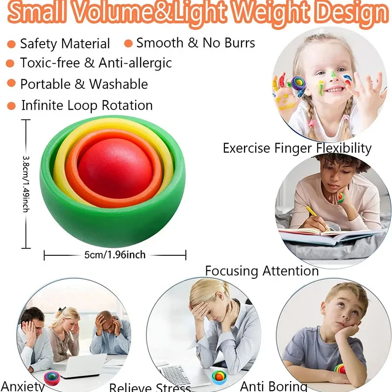 Jouet Gun (non-tir) Jouets Fidget Adultes, Jouet Gun Fidget Imprimé En