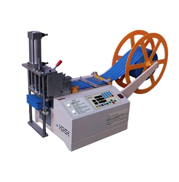 

HX-120DK Hot sells Ear Loops Leather Ribbon Pet Rope Tape Punching Cutting Making Holes Machine