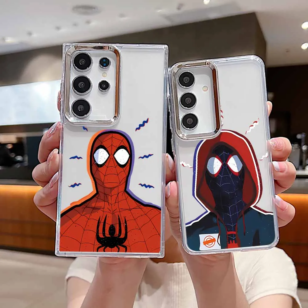 Spider-Man Anime Transparent Soft Phone Case