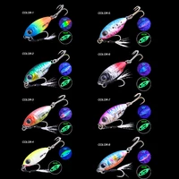 FJORD 10 גרם 15 גרם 20 גרם Jig Hard Lure Micro Sea Slow Sinking Shore Casting Metal Jig UV Night Glow Bait Flattening Fishing Accessories 6