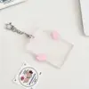 INS Style Kawaii Angel Wings Mini Photo Card Holder Acrylic Hard Card Folder Angel Mini Goo-Card ID Card Card Film Card Holder 5