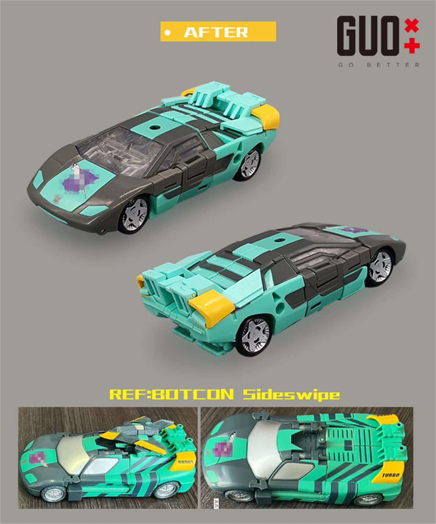 Tail Spoiler Filler Upgrade Kit For Shattered Glass