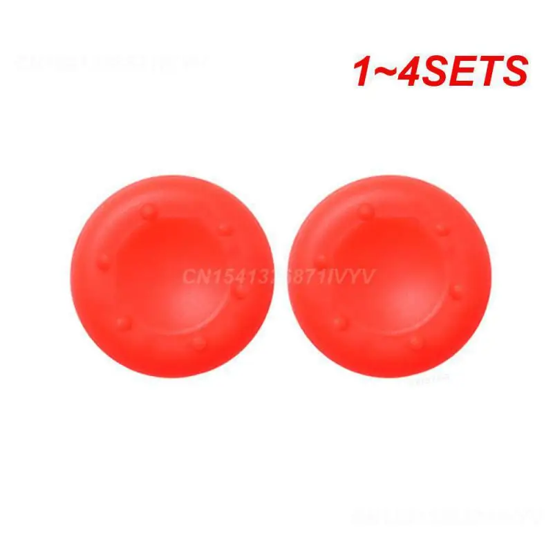 1 ~ 4Set Gamepad Feel Great Red Handle Accessori Rocker Rocker Rocker Protection Scelta Colorata Custodia Protettiva Nera