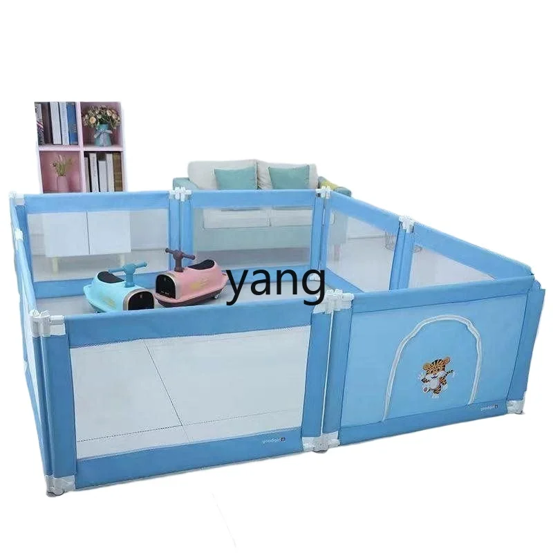CX Fence Floor Free Assembly Small Apartment Foldable Baby and Infant Fence Children's Indoor
