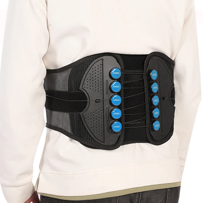 

Pulley System Waist Posture Corrector Support Belt Lumbar Back Orthopedic Brace Disc Disease Pain Stiff Relief Injury Rehab Men