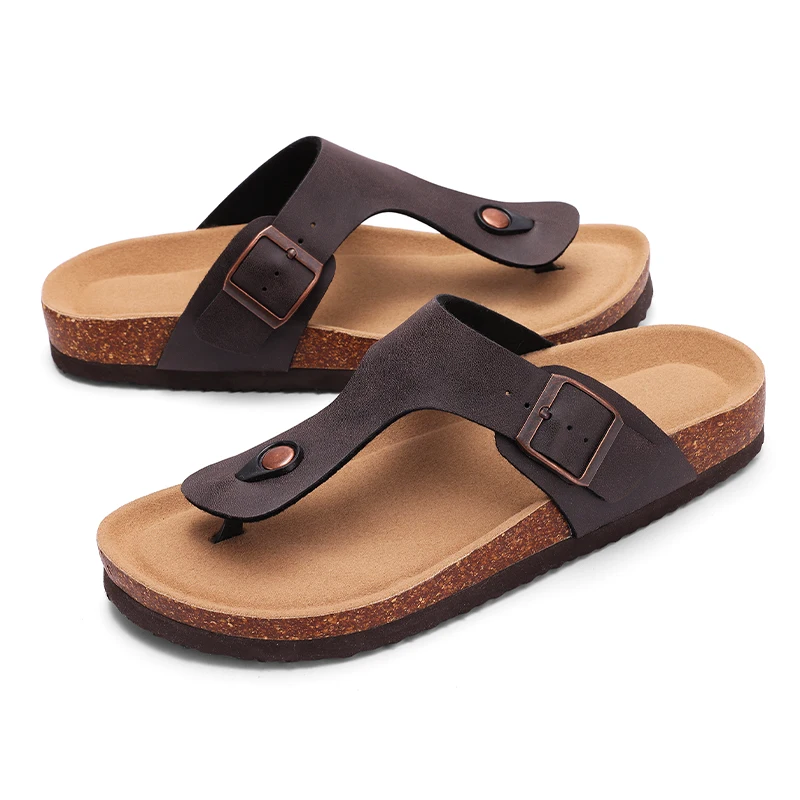 Bebealy Men Flip-flops Summer Flip-flops Fashion Unisex Sandals Casual Beach Sandals Soft Nonslip Ladies Home