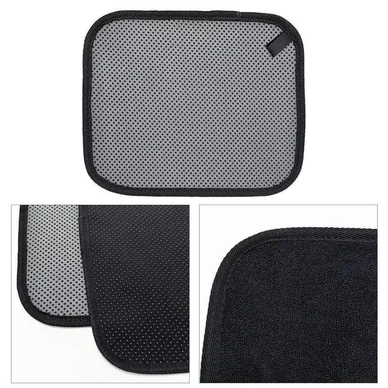 Bowling Accessories Bowling Pad Cleaner Microfiber Bowling Ball Towel Quality Bowling Ball Shammy Pad With Easy-Grip Dots Clean From Dirt And Oil