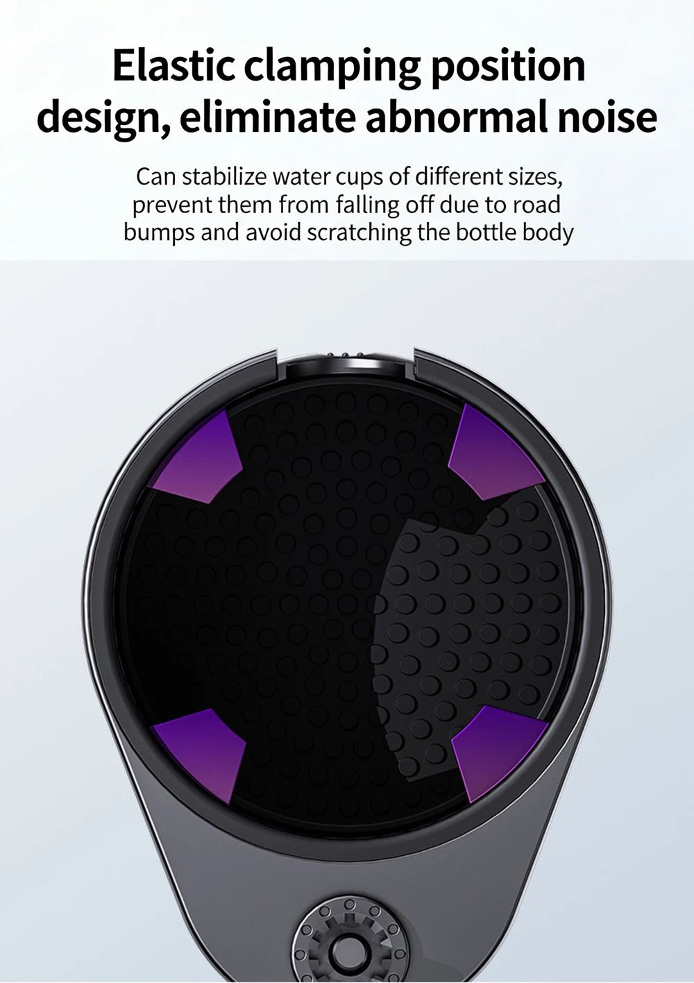 Multifunktionaler 2-in-1 Auto-Getränkehalter mit Schalterverriegelung für Getränke und Instantnudeln (Große & Kleine Größen) – Detail 8