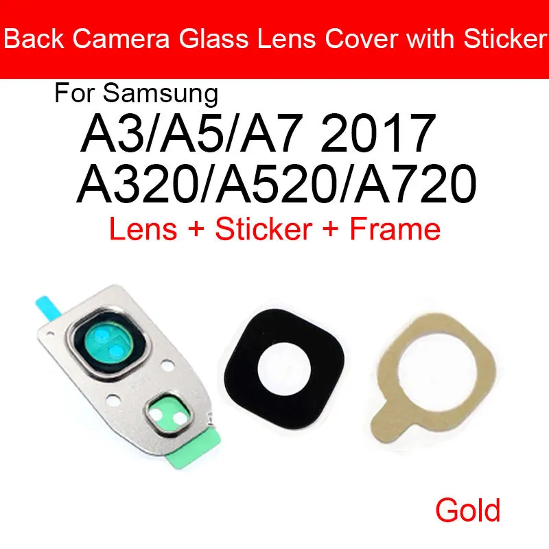 Universal Back Rear Camera Glass Lens Cover Replacement Sticker Glue