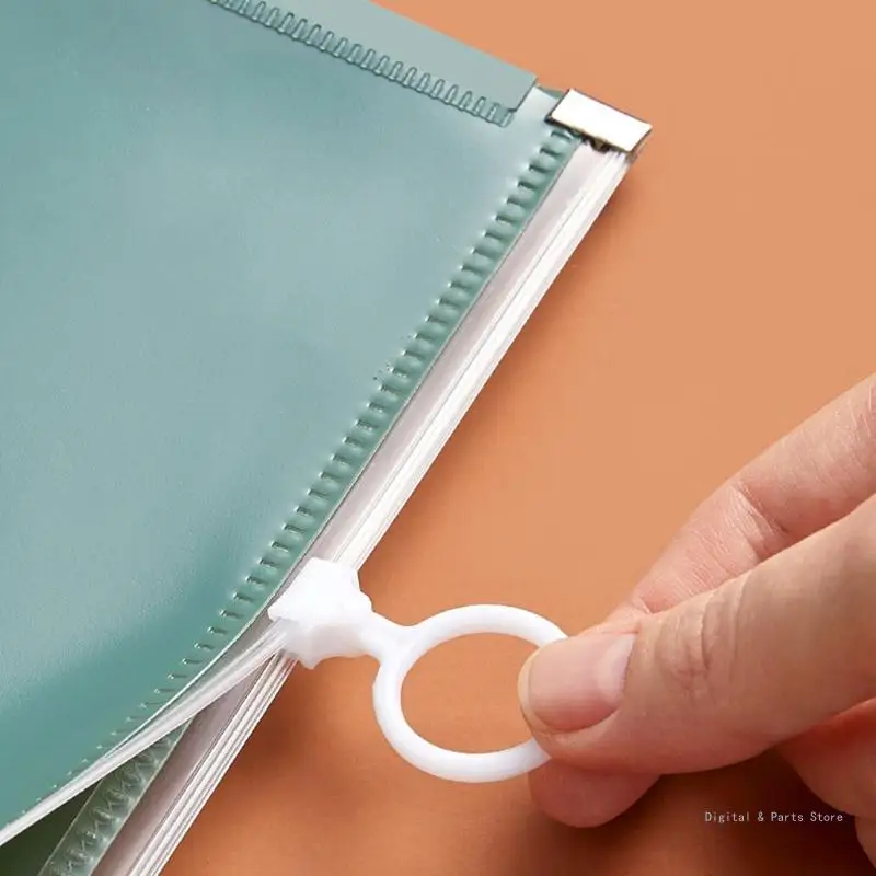 

M17F Document File Envelopes Folder Retro Colors Plastic Filing Envelopes Bag