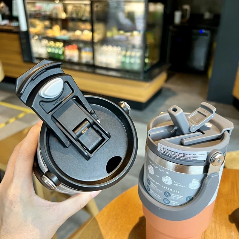 Stainless Steel Insulated Coffee Tumbler - 900ML