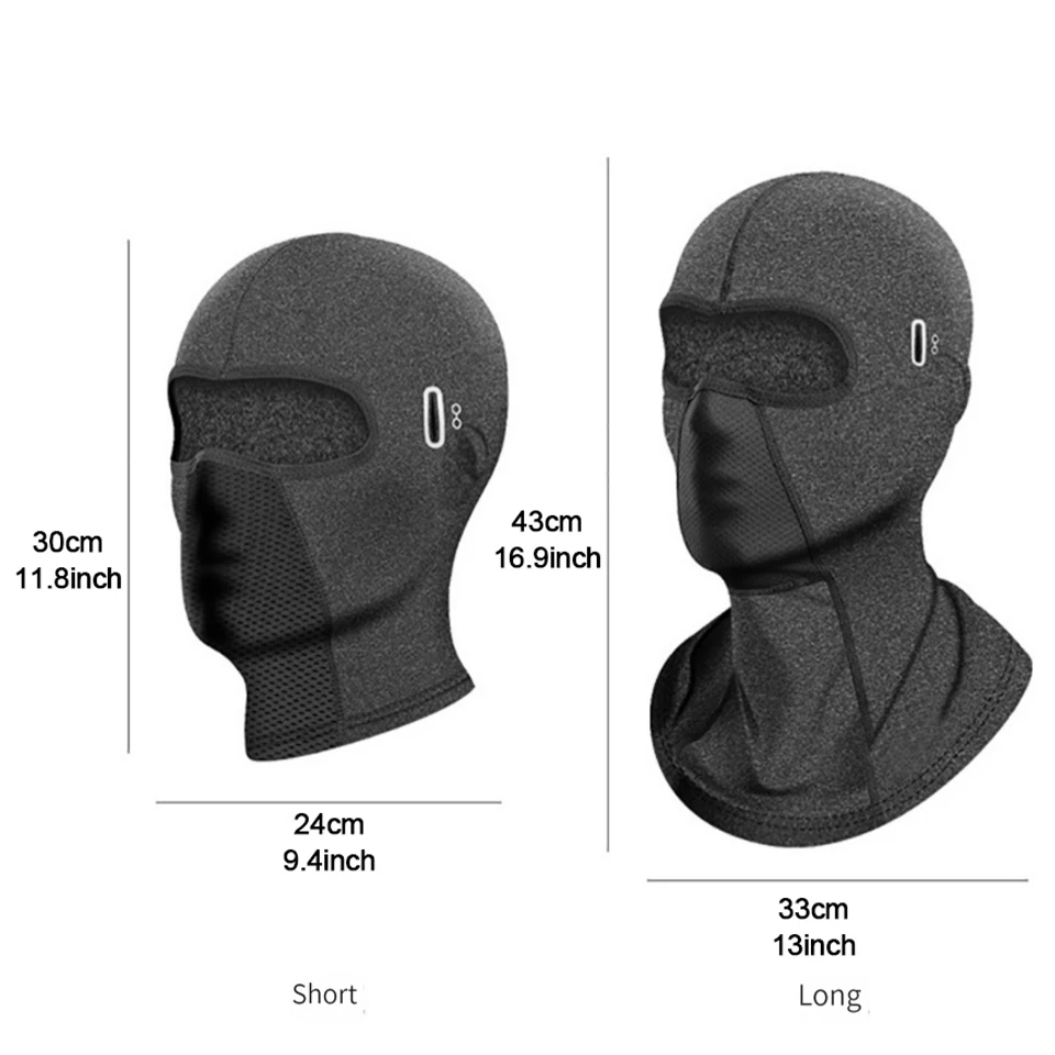 GTUBIKE Thermal Winter Balaclava Cycling Full Face Mask Warm Outdoor Sports Motorcycle Ski Fishing Hunting Mask Fleece Scarf Cap