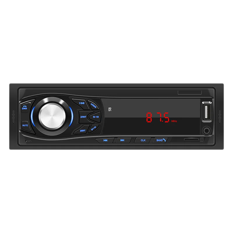 DuoDton Car Radio In Dash 1 Din Tape Recorder MP3 Player FM Audio Stereo USB SD AUX Input ISO Port Bluetooth Autoradio