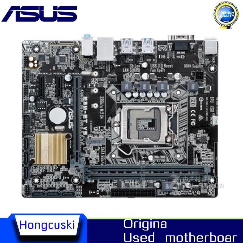ASUS E3M-ET V5 용 중고  마더보드 소켓, 데스크톱 마더보드, LGA 1151 DDR4 32G, C232 V5 V6