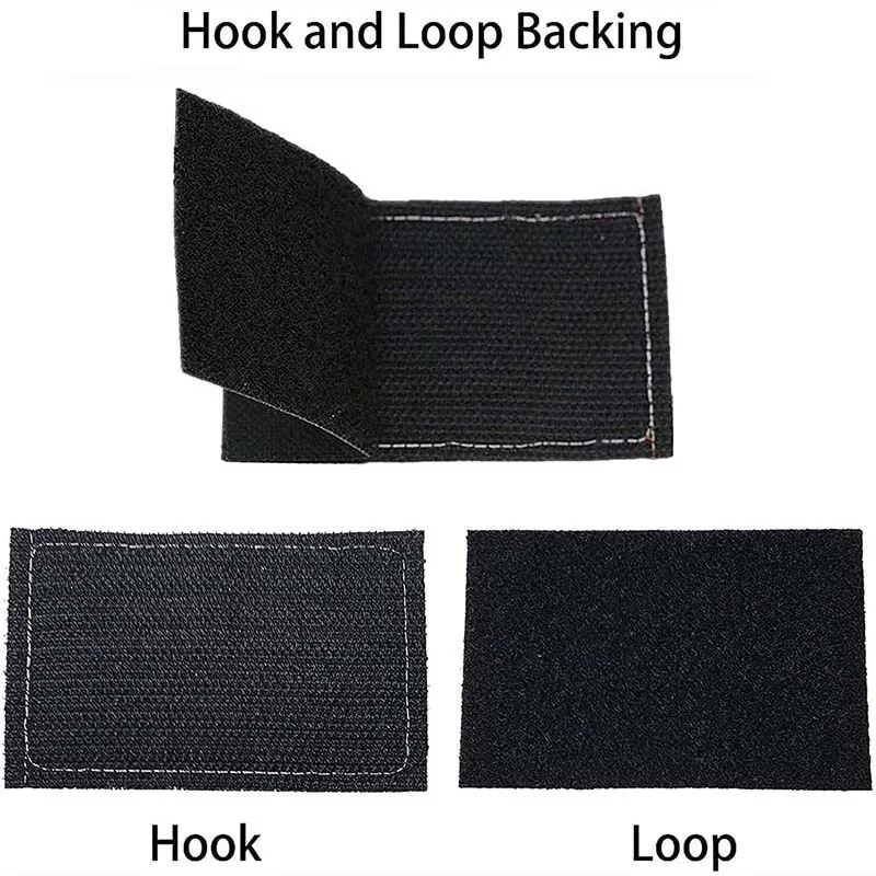 Inspirational Embroidery Alphabet Hook and Loop Patches