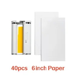 Premium High-Definition Colorful Photo Paper (40pcs 6inch)