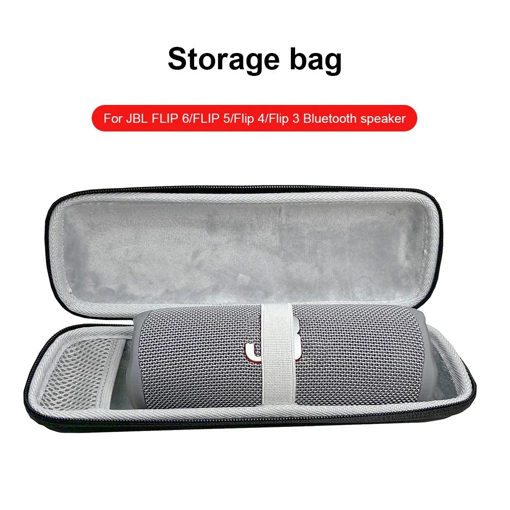 Hard Carrying Case for JBL Flip 7 6 5 4 3 Speaker Hard Travel Case Waterproof Hard Travelling Case Shockproof Storage Bag