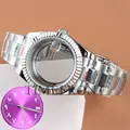 5-dial silver case