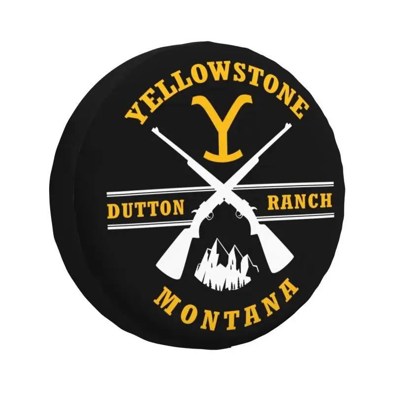 

Yellowstone Dutton ранчо пистолеты запасные покрышки для Jeep Mitsubishi Pajero SUV RV 4x4 автомобильные аксессуары