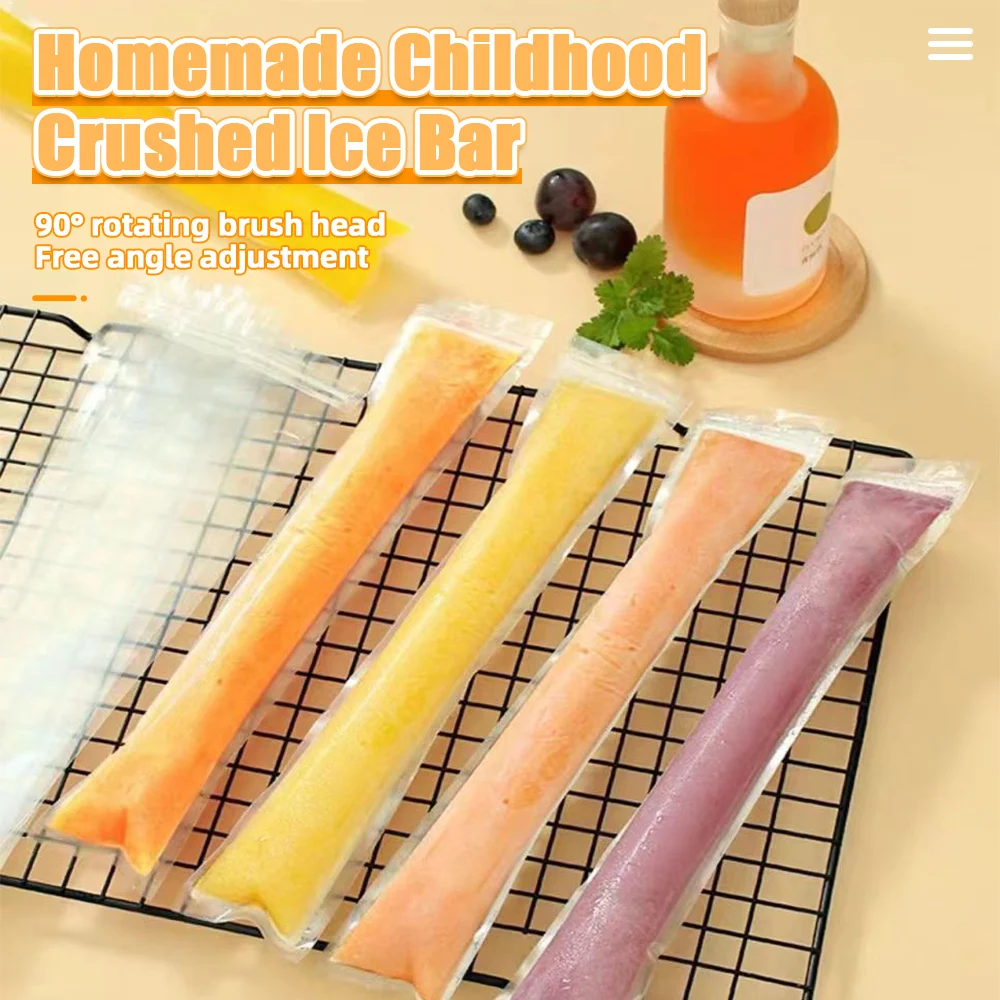 Ice Cream Bag Disposable Transparent Popsicle Juice Yogurt Chocolate Kitchen Accessories Cool Summer