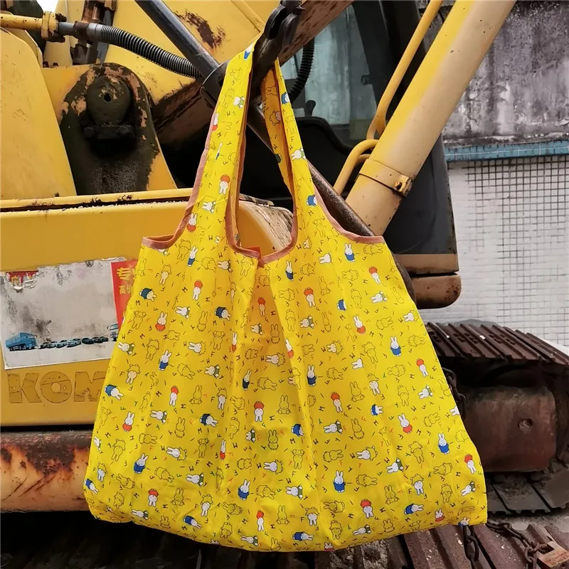 Eco-friendly Miffy Extra Large Folding Waterproof Tote Bag