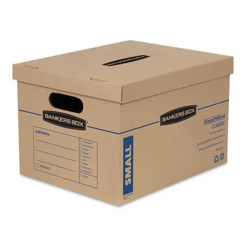 

Move Classic Moving & Storage Boxes, Small, /Blue, 15/Carton -7714209