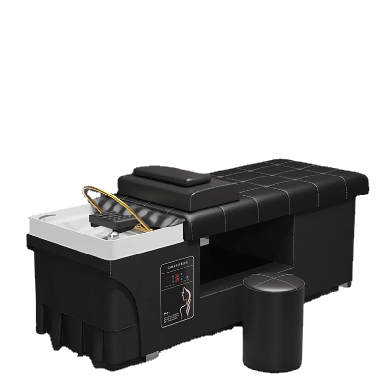 

Шампунь-стул Yhl для парикмахерской с фумигацией для массажа головы интеллектуальная кровать для циркуляции воды с постоянной температурой