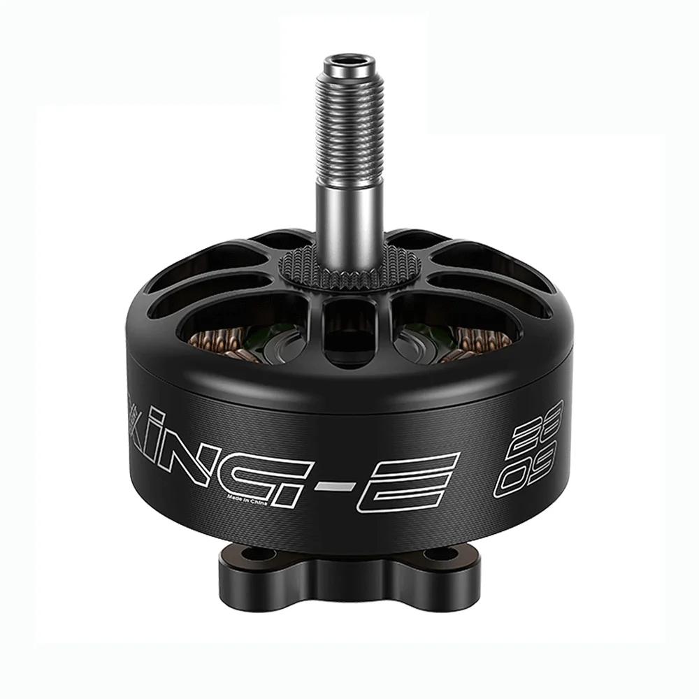 Profil du moteur avec son axe et son support de fixation