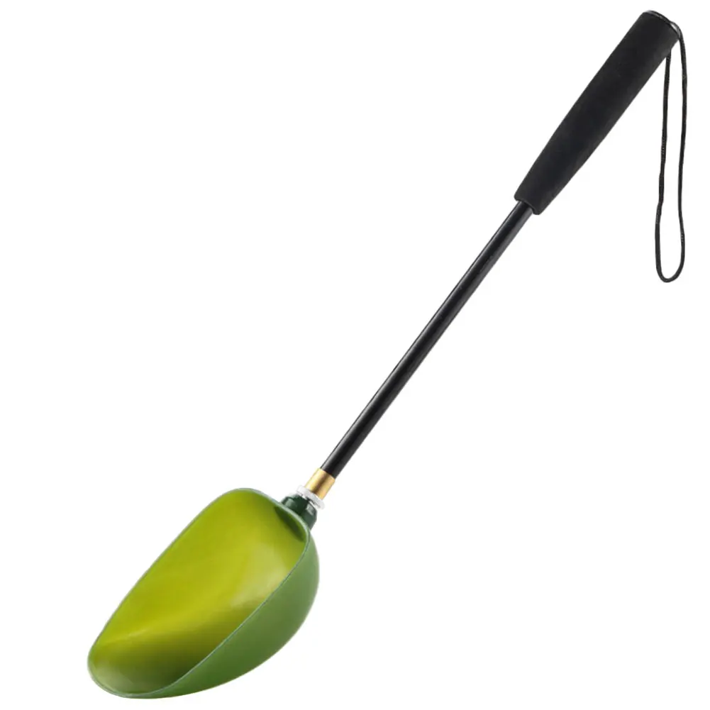 Long Throw Fixed Point Fishing Gear Bait Spoon Detachable Baiting Throwing Spoon for Feeding Particles Boilies Fishing Bait Tool