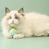 Cat Toys Cotton Balls Interactive Cat Toy Self Hi Cotton Ball Chew Toys for Cats Grinding Cat Toy Teeth Cleaning Pet Supplies 5