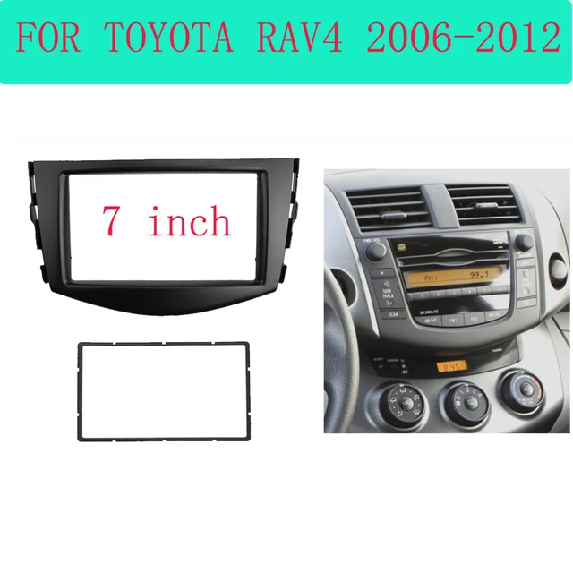 ラジオフェイシアフレーム 車用DVDステレオパネル インテリアラジオパネル ダッシュフェイシアプレート に適合する オクタビア オー に適合する  ボルボ XC70 V70 S60 カーラジオフェイシアフレームアダプター フェイスフェイシアパネル ステレオオーディオベ に適合する ... DVDナビゲーションオーディオフレーム 9インチ カーステレオ ダッシュラジオ フェイシアキット 取り付けトリムパネル トヨタ カロ