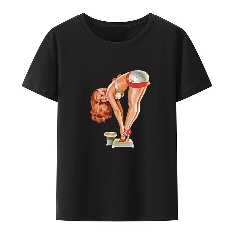 

Винтажные футболки Pinup Girl с художественным рисунком, сексуальные хипстерские футболки для девушек с графическим рисунком, мужская рубашка с принтом