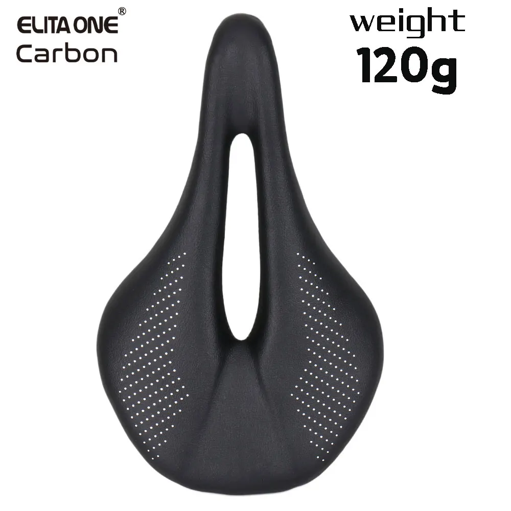 Bicycle Saddle ELITA ONE MTB Saddle 240x143mm Road/Mountain Bike Racing Saddle Soft Seat Cushion Light 125g