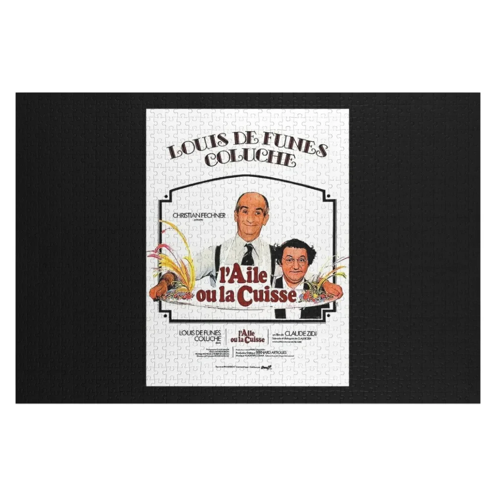 

Birthday Gifts Cuisse The Wing Or The Thigh 1976 Classic Louis De Funes Comedy Movie Poste Copy Jigsaw Puzzle