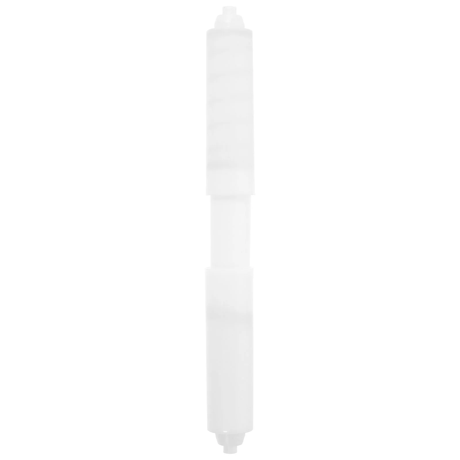 

Toilet Paper Holder Plastic Tissue Rod Spring Style Shaft Ceramics Simple Loaded Roller