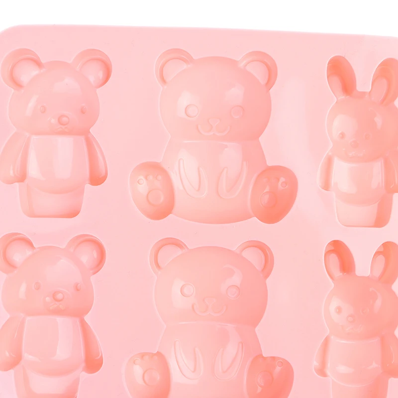 Description Picture 5 of item1pc Teddy Bear Silicone Mold Cute Cartoon Animal Chocolate Cake Baking Mould Kitchen Baking Tool Kids Complementary Food Tools