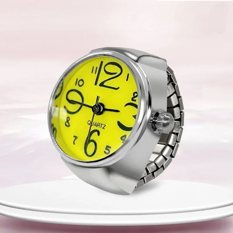 Personalized men's and women's finger watches hot selling couple ring watches Korean version fashion