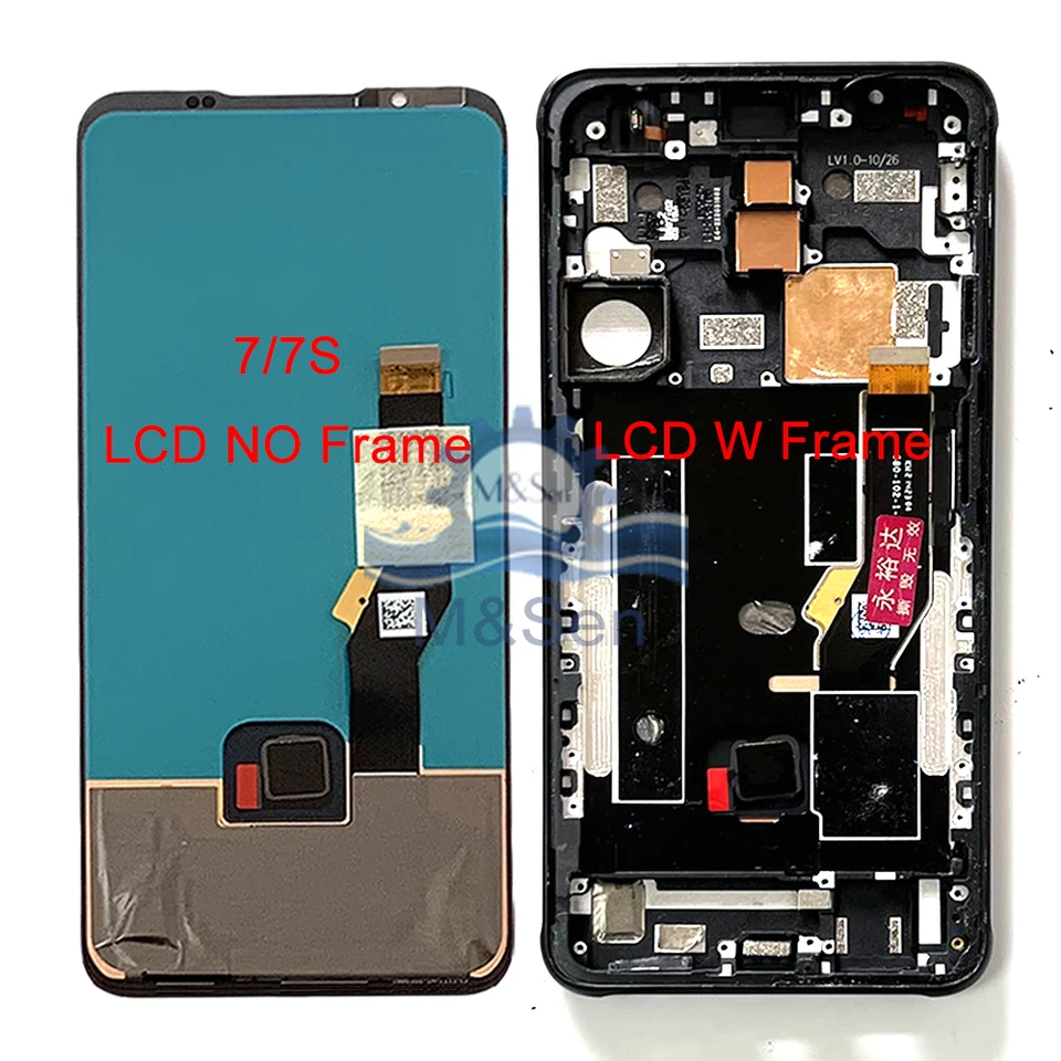 ZTE nubia RedMagic 7 NX679J 7S用オリジナルAMOLED液晶ディスプレイ