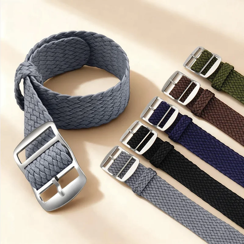 Premium Nylon Watch Strap - Universal Fit, Multiple Sizes Available