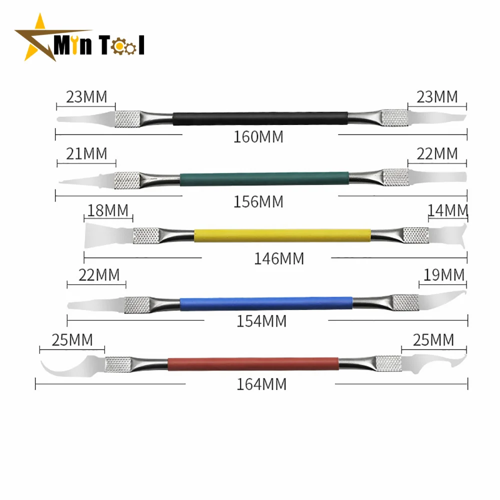 

IC Chip Repair Thin Blade CPU NAND Remover BGA Maintenance Knife Remove Glue Disassemble Phone PC Rework Processor Hand Tool Set