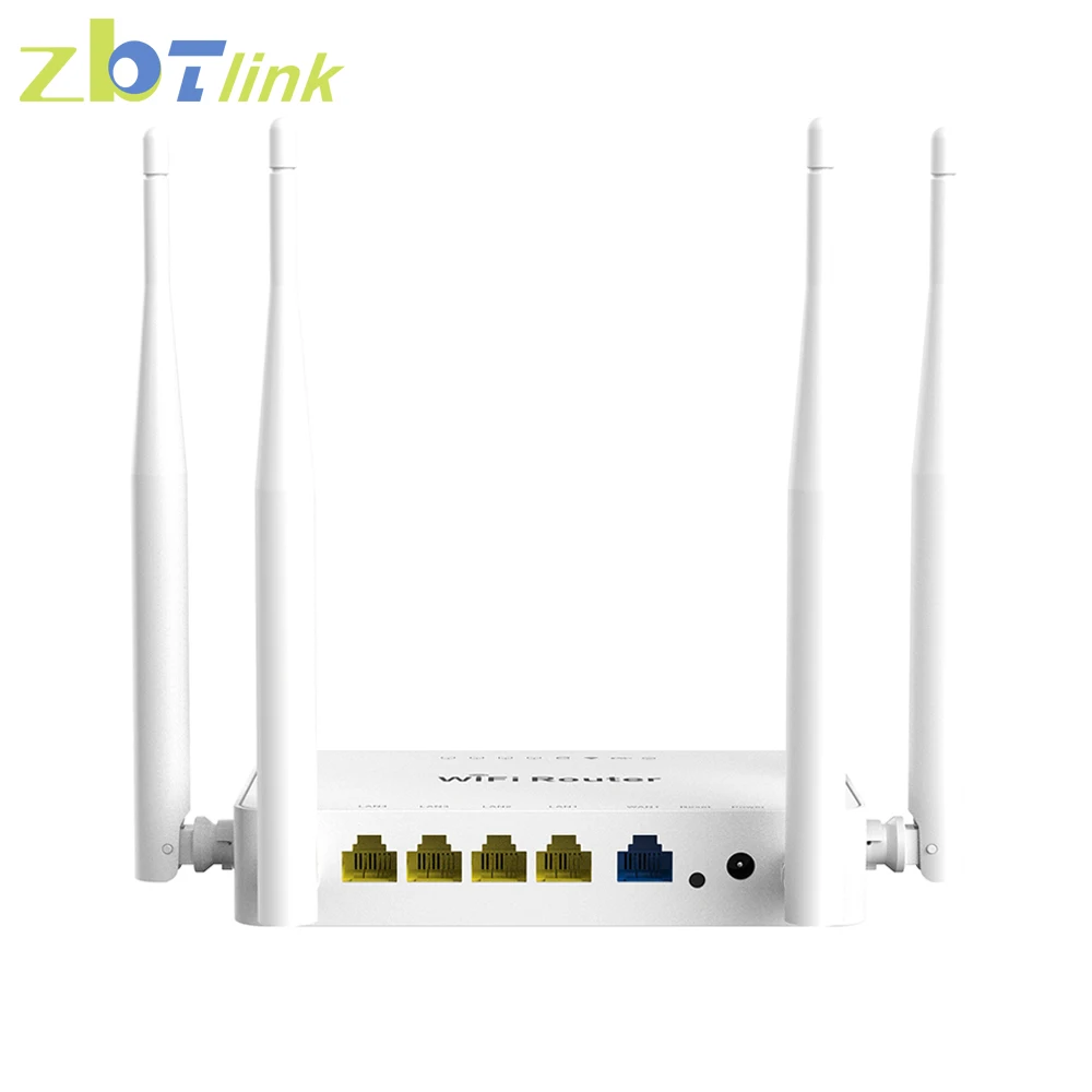 

Zbtlink Omni II Russian WiFi Router WE1626 300mbps for USB 4G Dongle Modem 4*LAN USB2.0 2.4ghz Antenna Home Internet