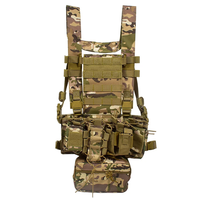 600D Tactical Chest Vest D3 Military Chest Rig Tactical Vest MOLLE
