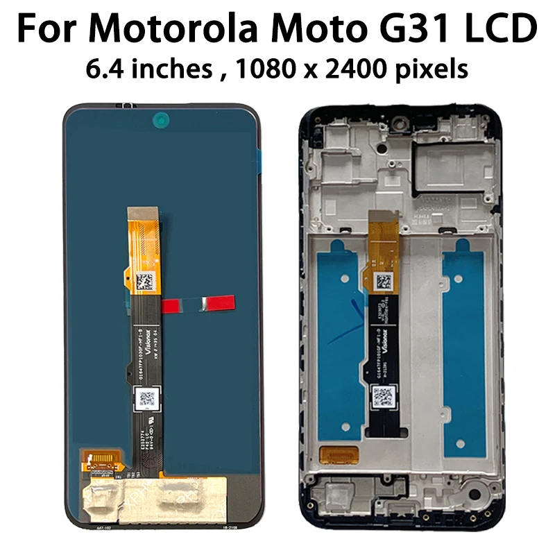 Original For Motorola Moto G31 XT2173-3 LCD Touch Screen Digitizer For Moto G41 XT2167-2 Display Touch For Moto G71 XT2169-1 LCD