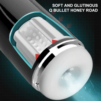 Automatic Male Masturbator Telescopic Rotation Silicone Vagina Masturbation Sex Toys For Men Goods For 18 Adults Male Mastubator 3