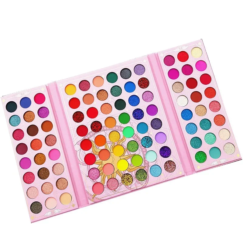 96 Colors Eye Shadow Plate Shimmer Matte Sequin Eyeshadow Colorful Stage Ball Dedicated Neon Eyeshadow Palette Beauty Makeup